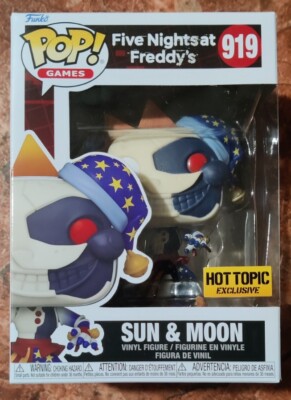 Funko Pop Games Five Nights at Freddys Sun and Moon 919 Hot Topic
