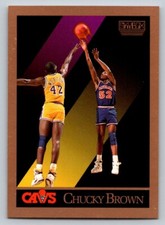 1990-91 Skybox - #49 Chucky Brown (RC)