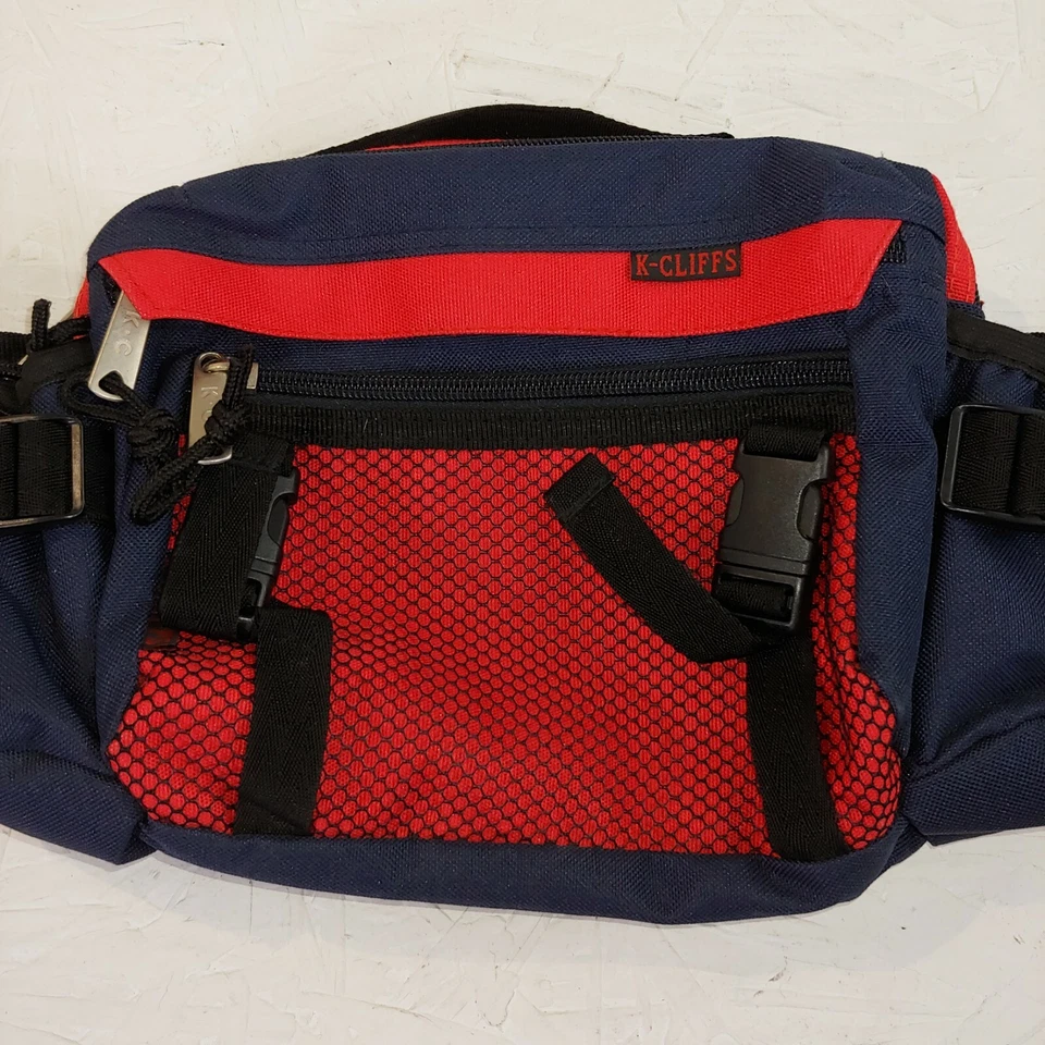 Vintage fanny pack hip sack retro bag change coin travel waist K-Cliffs - Image 3 of 4