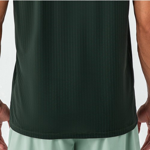 Herren Cool Sommer Locker Fitness T-Shirt Laufen Schnell Trocknen Atmungsaktiv Sport Tops - Bild 11 von 15