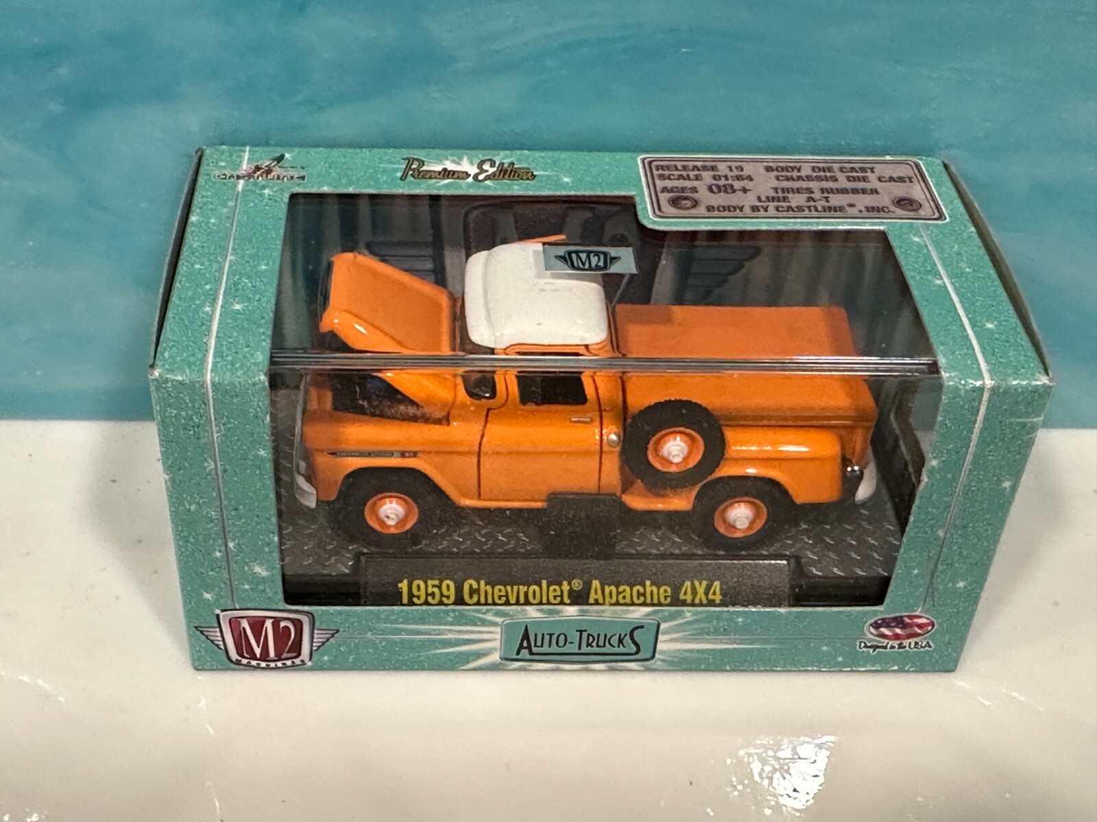 1959 Chevy Apache 4 x 4 Truck M2 Machines New and Factory Sealed 1/64