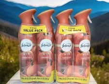 4 Febreze Air Pumpkin Patch Limited Edition Air-Freshener Spray 