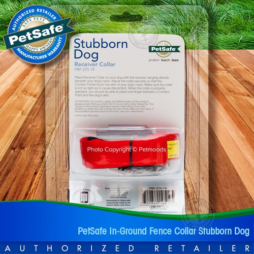 PetSafe Stubborn Dog 2 Collars PRF-275-19 Receiver + 2 Straps and 9-volt Battery - Picture 11 of 12
