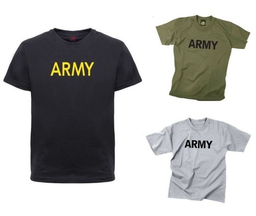 Kids Army Physical Training T-Shirt 