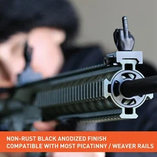 Novelty Finger Sight Set, OK Hand, Middle Finger, Backup Front & Rear Iron Sight