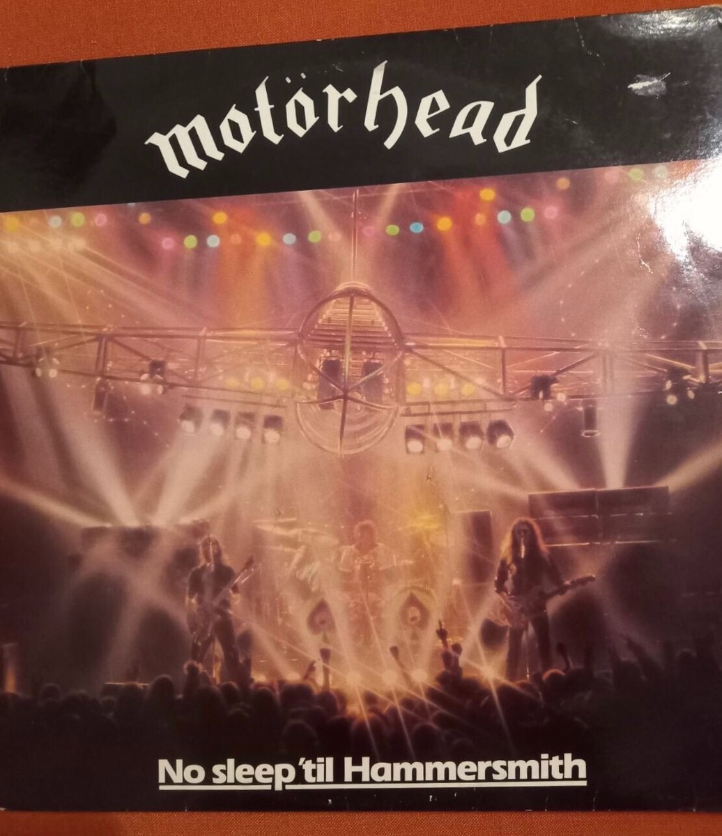 帯付きLP モーターヘッドNo Sleep 'Til Hammer⋯エ Vinyl/ Motorhead- No Sleep 'til Hammersmith(1981, Gatefold