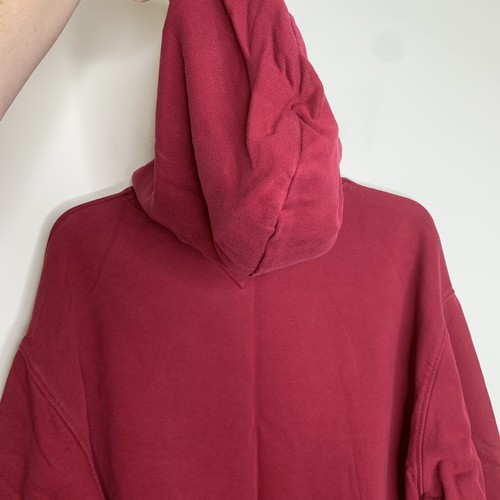 Tommy Hilfiger Jeans New York Hombres XS Rojo Manga Larga Sudadera con Capucha - Imagen 7 de 9