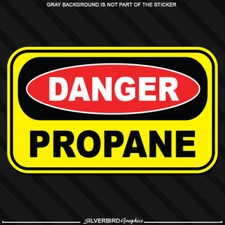 Danger Propane Sticker Safety decal sign warning caution vinyl hazard label