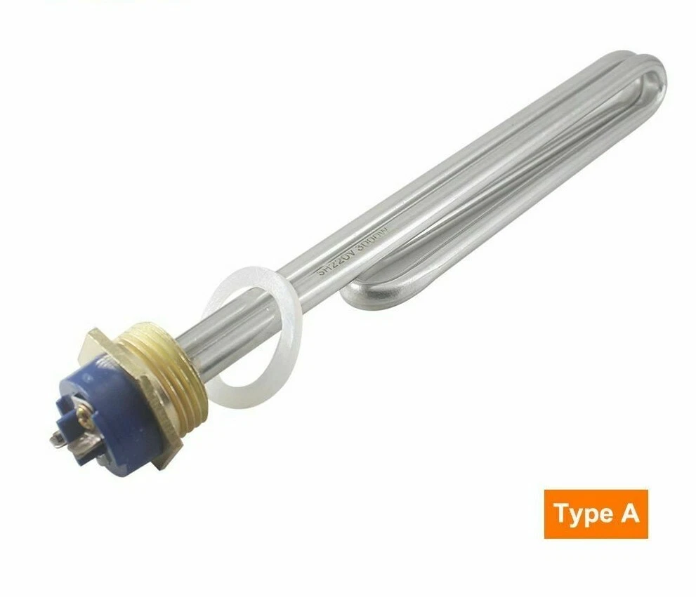 Thread Heating Element Tubular Water Heater Element For Solar Water Tank  220V | eBay
