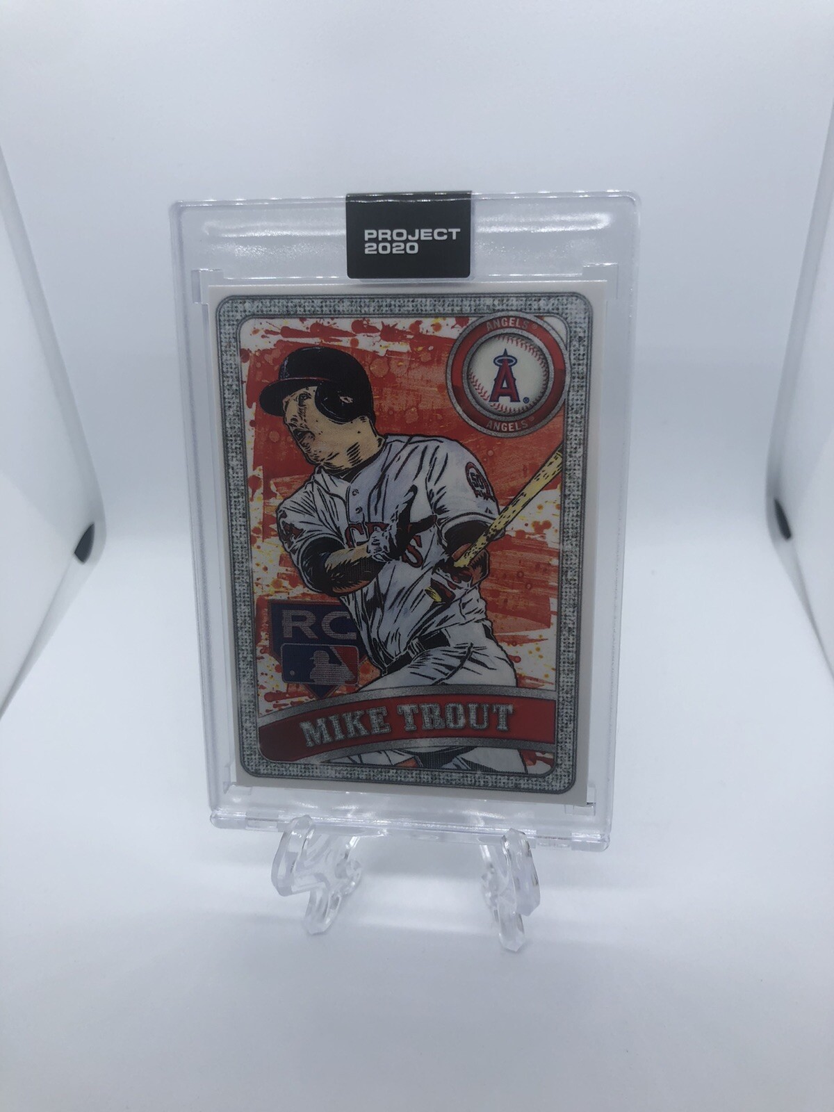 TOPPS PROJECT 2020 #100 2011 MIKE TROUT by Blake Jamieson & Ben Baller PR 74862