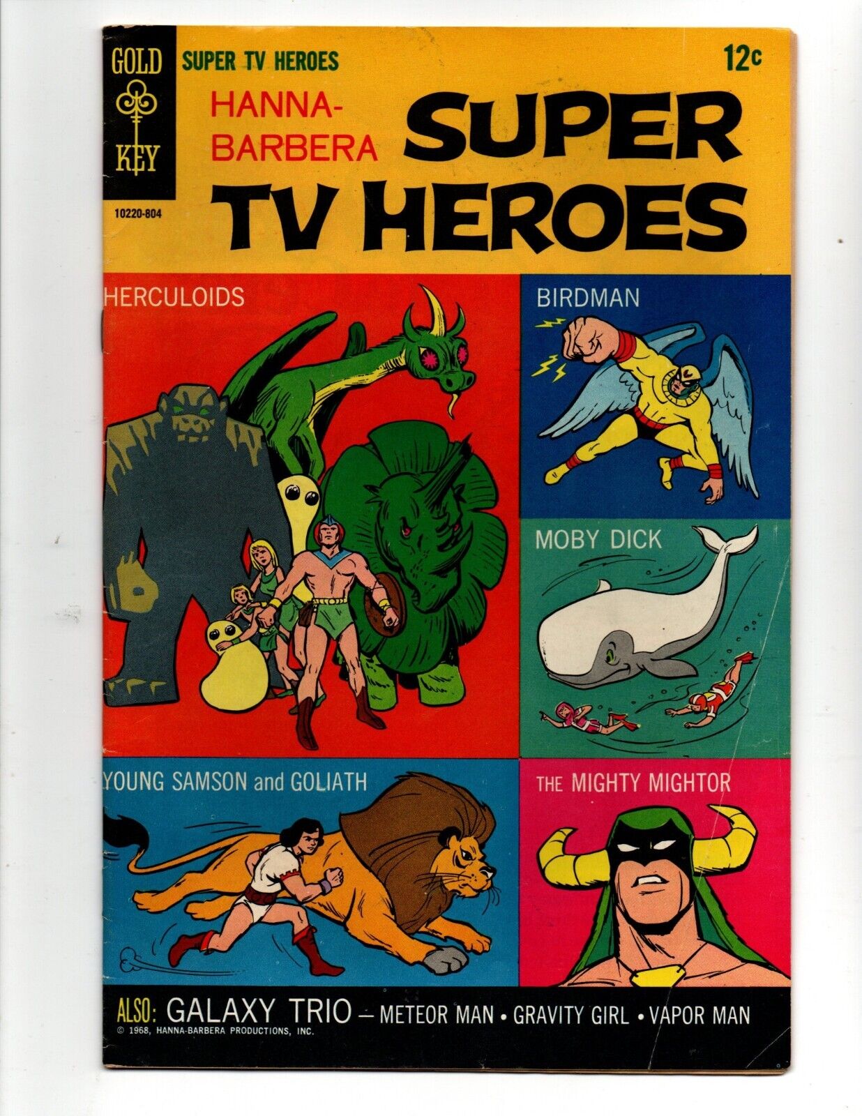 HANNA-BARBERA SUPER TV HEROES #1  Shazzan Birdman Moby Dick Herculoids 5.0