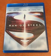 Man of Steel Blu-ray Henry Cavill Amy Adams Michael Shannon Kevin Costner