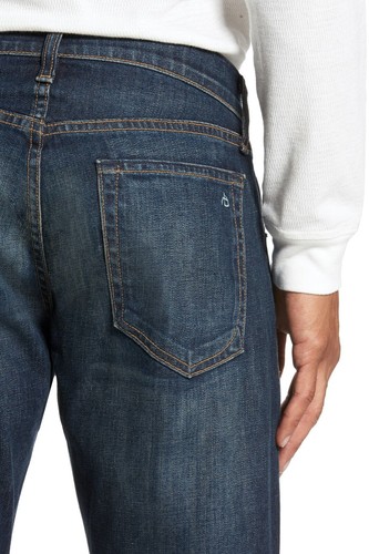 RAG & BONE M1223K510KNI Standard Issue Jeans Fit 2 Slim Men Knightsbridge 38 NWT - Picture 4 of 5
