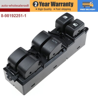 8981922511 FOR ISUZU D-MAX PARTS SWITCH POWER WINDOW 4 DOOR PICK-UP 2012-2019