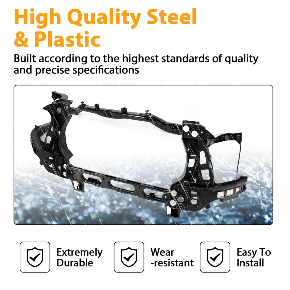 Front Radiator Support W/LH & RH Headlight Bracket For Dodge Ram 2500 3500 10-12 — 第 4/4 张图片