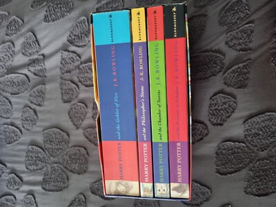 Harry Potter Books 1-4 Boxed Rowling It's Magic! UK