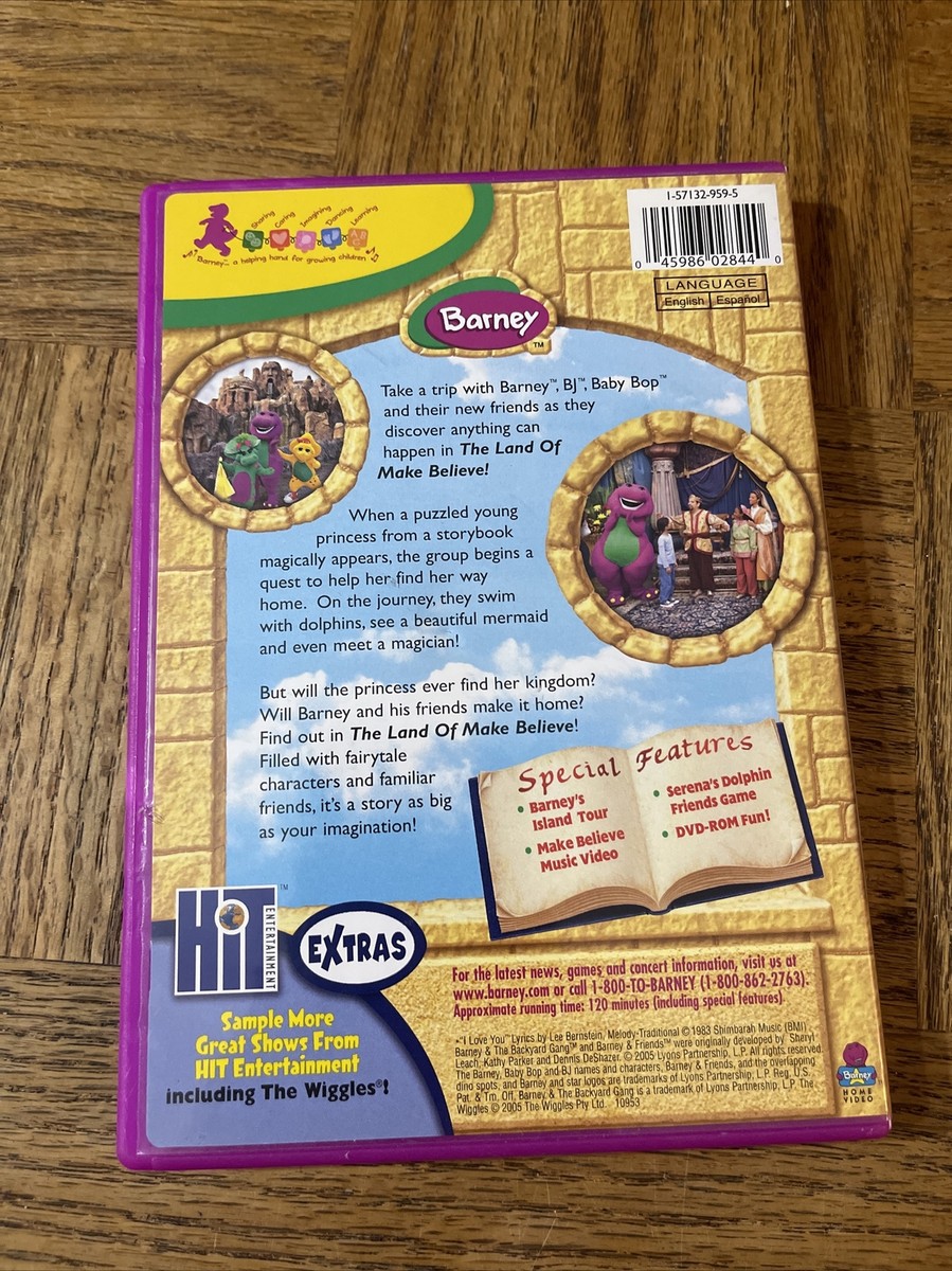 Barney The Land Of Make Believe DVD 45986028440| eBay