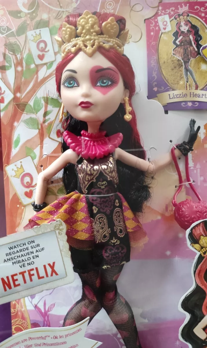 Ever After High Boneca Royal Rebel - Lizzie Hearts Bgj98 - MP