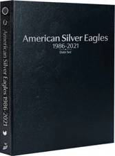 Whitman Prestige™ Coin Album - American Silver Eagles: 1986-2021 Date Set