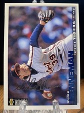 1995 Upper Deck Collector's Choice Silver Signature Mike Henneman Tigers #468