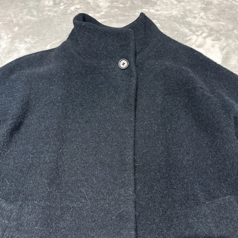 Chaqueta de lana de alpaca Hilary Radley Suri para mujer talla 12 verde Foto 2 de 4