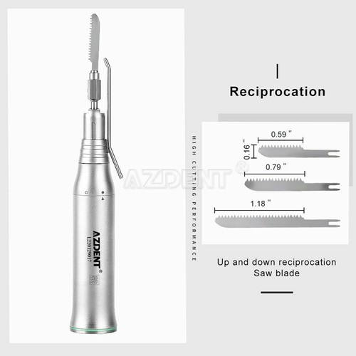 Micro motor eléctrico/micro sierra quirúrgica dental LED sin escobillas pieza de mano - Imagen 10 de 26