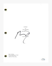 Nicolas Cage Signed Autographed KICK-ASS Movie Script Screenplay ACOA COA