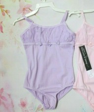 Leotard New Lavendar Girls Size 4-6 Fits 3-4 Child Dance Ballet Gymnastics XS SC