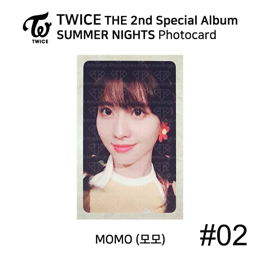 TWICE SUMMER NIGHTS DANCE THE NIGHT AWAY Official Photocard MOMO