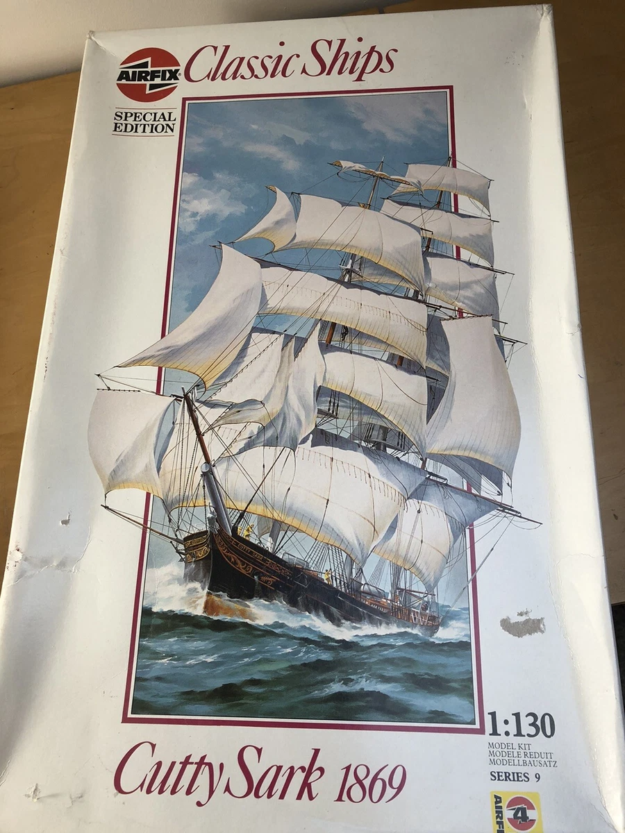 Cutty Sark 1869 1 130 Scale Plastic Model Kit Classic Ships