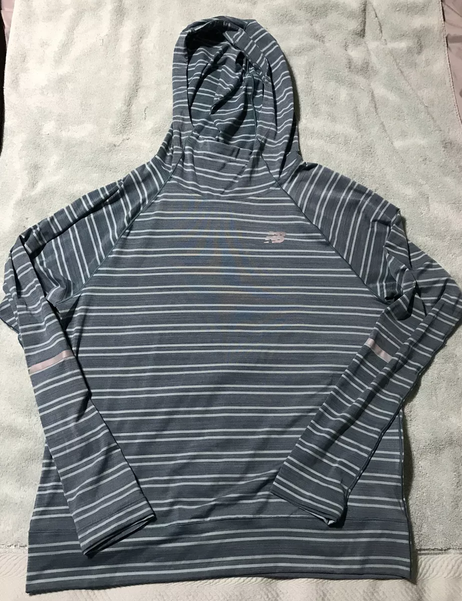 Womens New Balance Running Seasonless Hoodie Dark Teal NWT Size Large