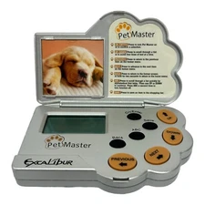 Pet Master Excalibur Handheld Electronic Pet Journal Reminders Medical Records