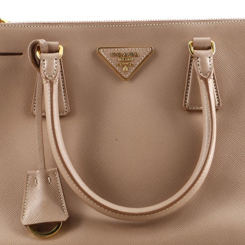 Prada Double Zip Lux Tote Saffiano Leather Small - Picture 6 of 9