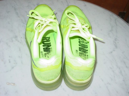2014 Nike Air Max 2014 Volt/Medium Mint/Electric Green Shoes! Size 9 Sold As Is! - Picture 3 of 14
