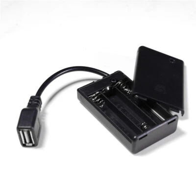 LocoLee USB Power Batterie Aufbewahrungskoffer für Lego DIY Licht Beleuchtung