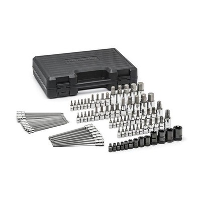 GEARWRENCH 1/4 in., 3/8 in., 1/2 in. Drive SAE/Metric Master Hex & Torx Set