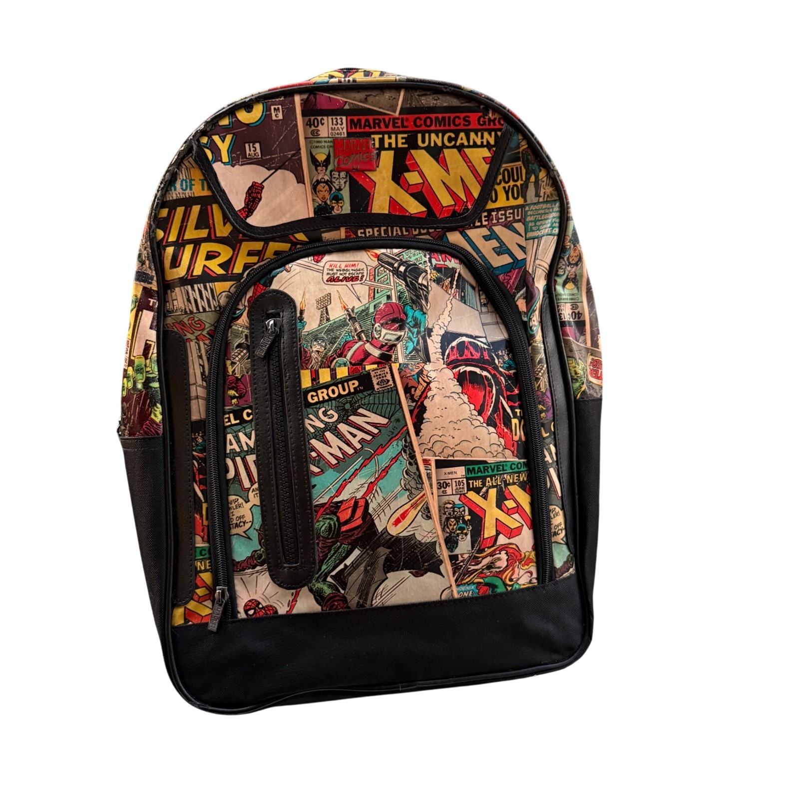 Marvel Comics X-Men Backpack With Comic Print Des… - image 1