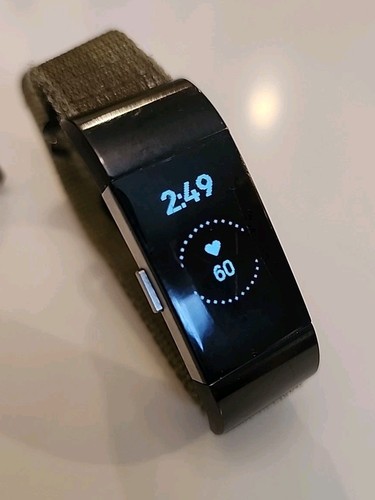 Fitbit Charge 2 Noir - Moniteur Cardio Et Fitness - Tailles S Et L Incluses