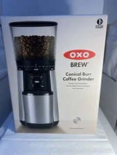 OXO Brew Conical Burr Coffee Grinder Stainless Steel Tested Works