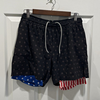 Chubbies Men's The Danger Zones 5.5'' Ultimate Training Shorts Grey Stars M Mediu