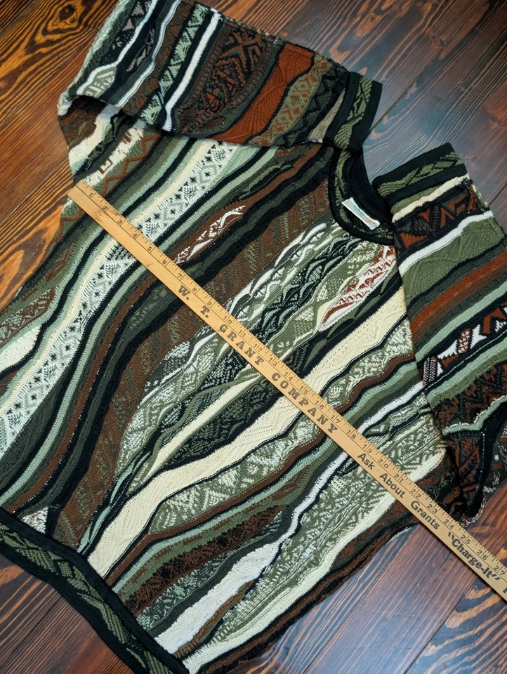 Vintage Coogi Australia Sweater Tag Small See Measurements For Fit - Image 4 of 4