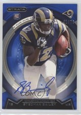 2013 Topps Strata Sapphire Auto 41/75 Stedman Bailey #9 Auto 2t7
