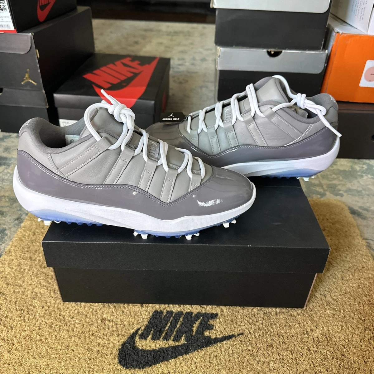 Preços baixos em Jordan 11 Golf Low Cool Grey | eBay
