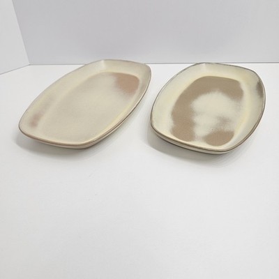 Frankoma Pottery ''2'' Plainsman Desert Gold  11.5'' x 7'' Oval Serving Platter