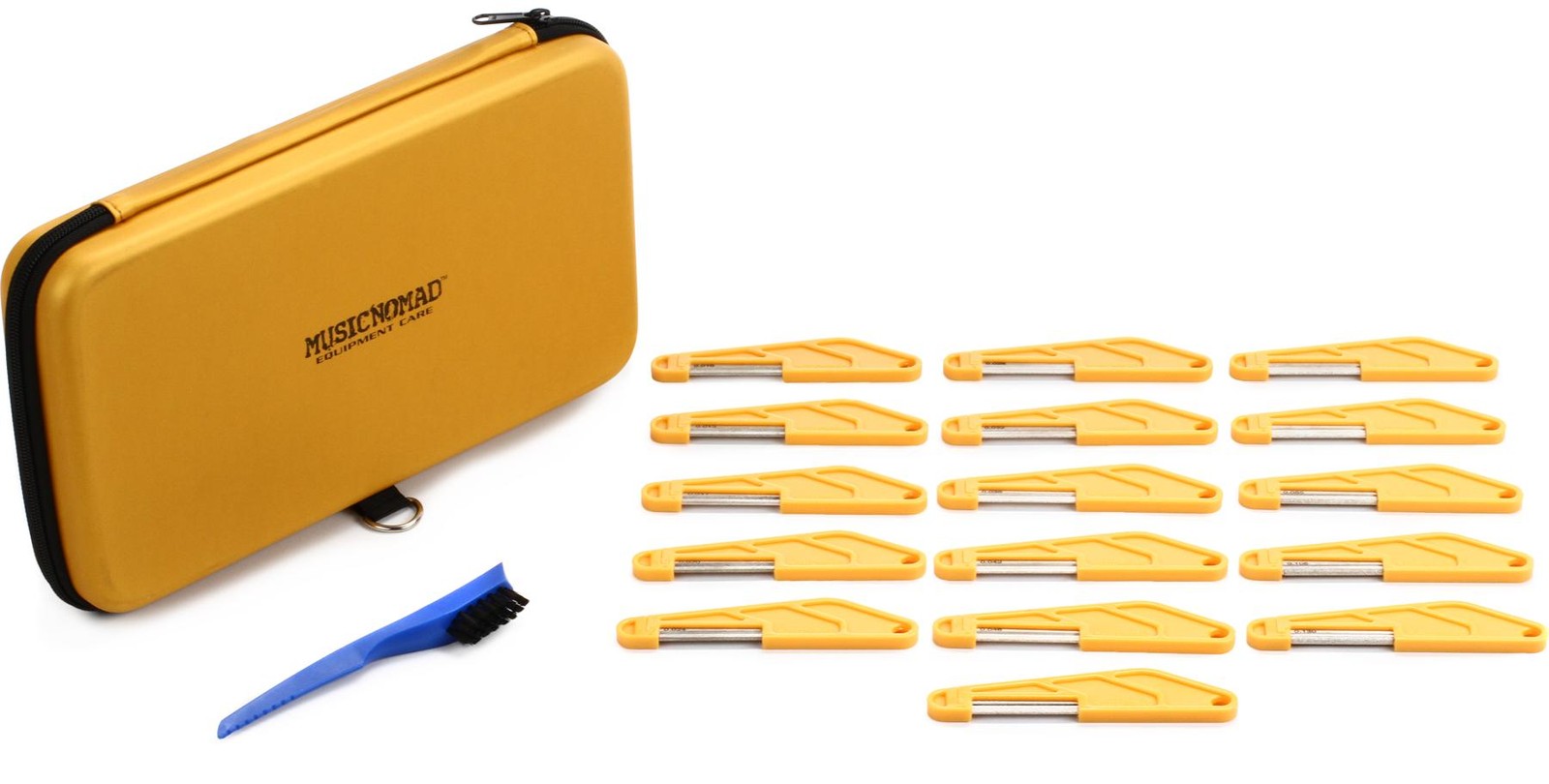 Напильник для гаек MusicNomad MN676 из 16 частей с алмазным покрытием в комплекте с магазинным набором 49190₽