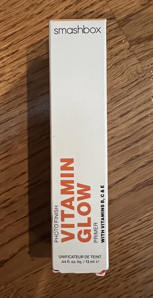 Smashbox Photo Finish Vitamin Glow Primer Unificateur De Teint - .44oz - NWB  - Image 3 of 4
