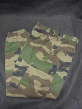 Genuine NEW French Army Woodland CCE Camouflage Combat Trousers - Various Sizes