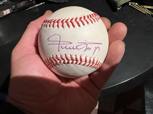 Willie Mays signed baseball autographed American League ball 1980s