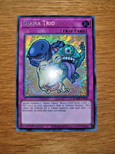 Yugioh Ojama Trio BLMM-EN010 Segreta Rara Chibi Inglese