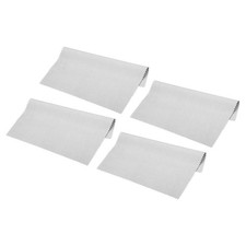 Microfiber Cleaning Cloth 6" x 6" Suede for Camera Lens Eyeglasses Grey 12pcs